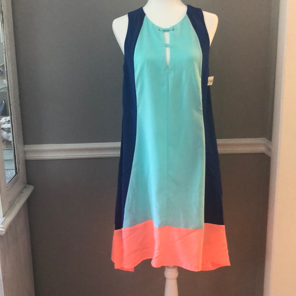 NWT Project Runway color block dress size small
